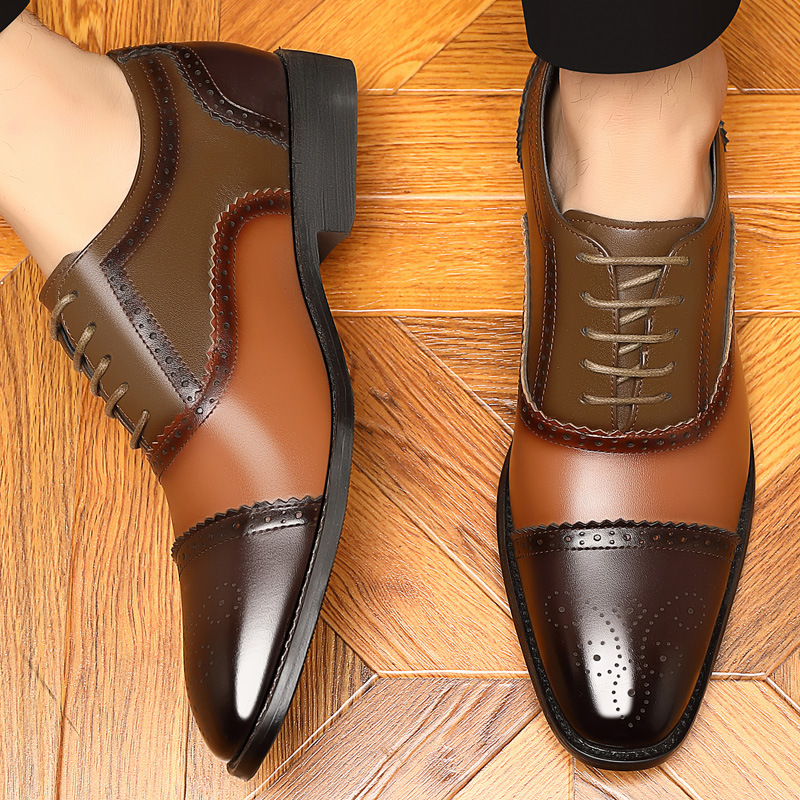 Kensington Leather Brogue Dress Shoes