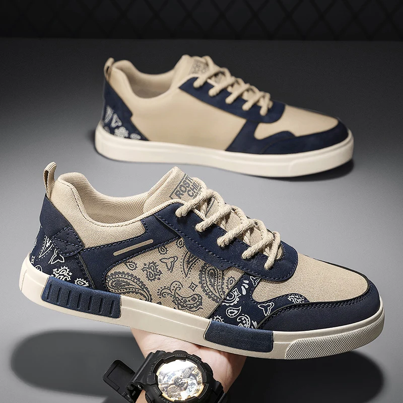 Hype Paisley Sneakers