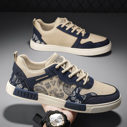 Hype Paisley Sneakers