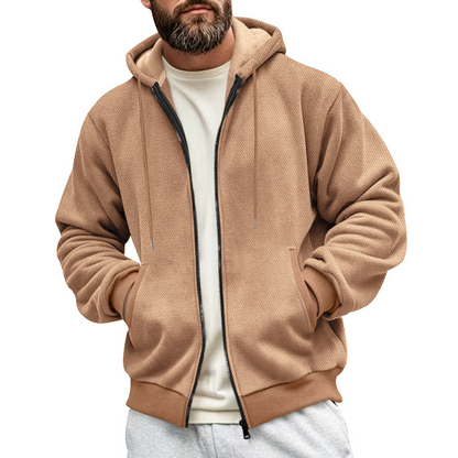 Brooklyn Waffle Knit Hoodie