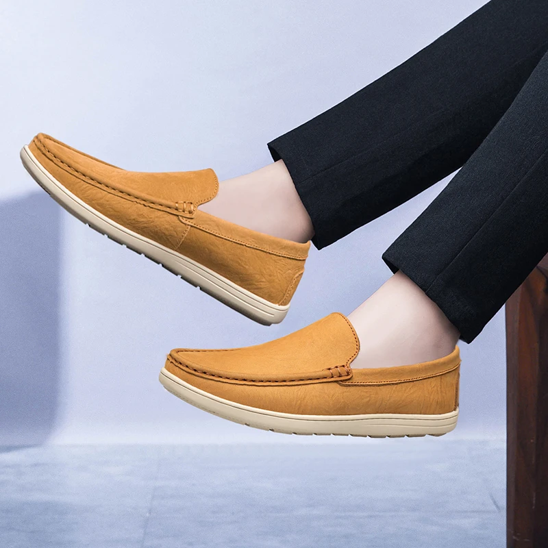 Pelle Italiana Leather Loafers