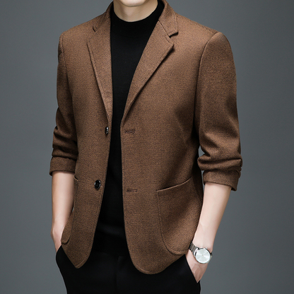 Kensington Herringbone Blazer