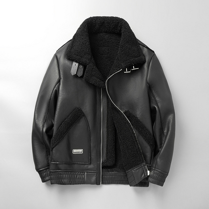 Toretto Leather Motorcycle Jacket