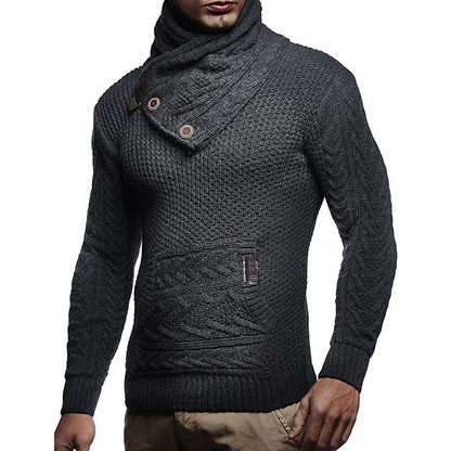 Heritage Knit Scarf Sweater