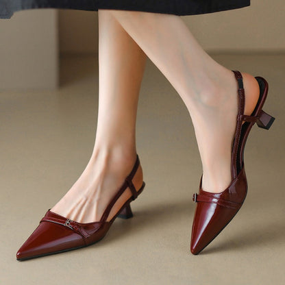 Elara Slingback Heels