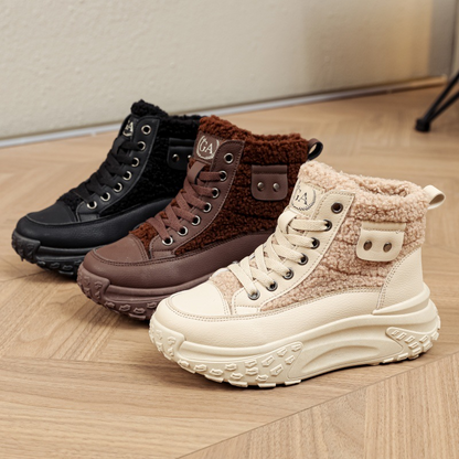 Aria Chunky High-top Sneakers