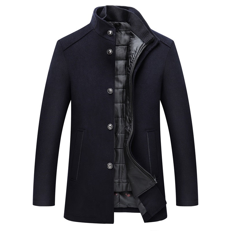 Oxford Wool Overcoat