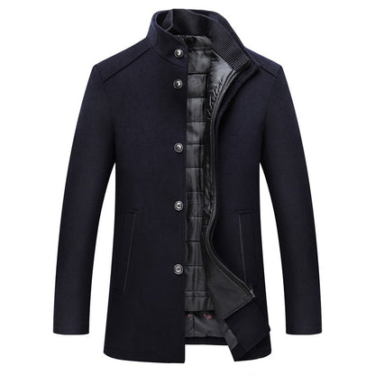 Oxford Wool Overcoat
