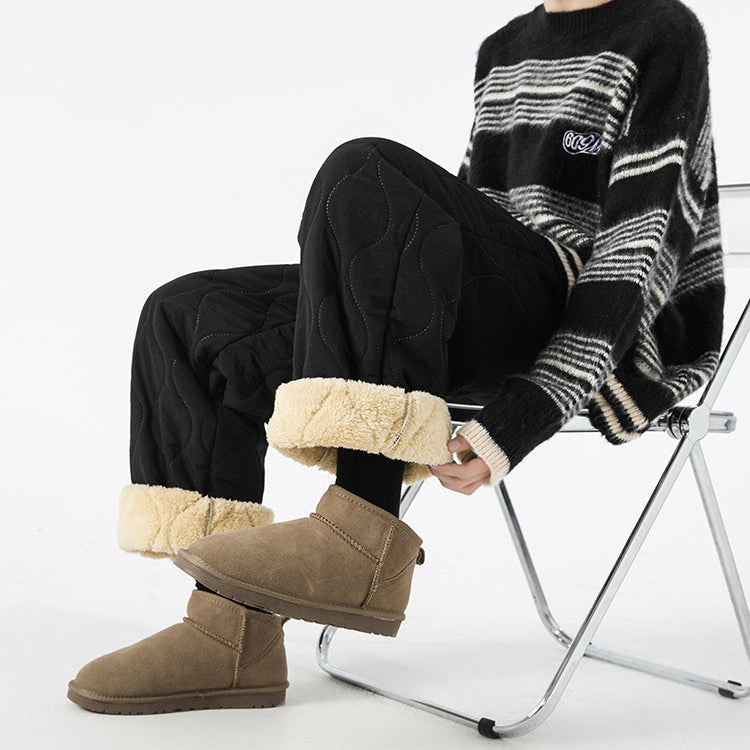 Hype Quilted Sherpa Pants