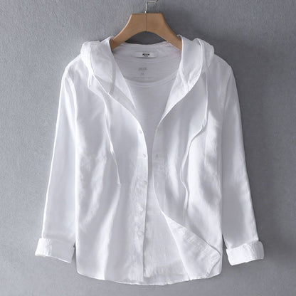 Maverick Linen Hoodie
