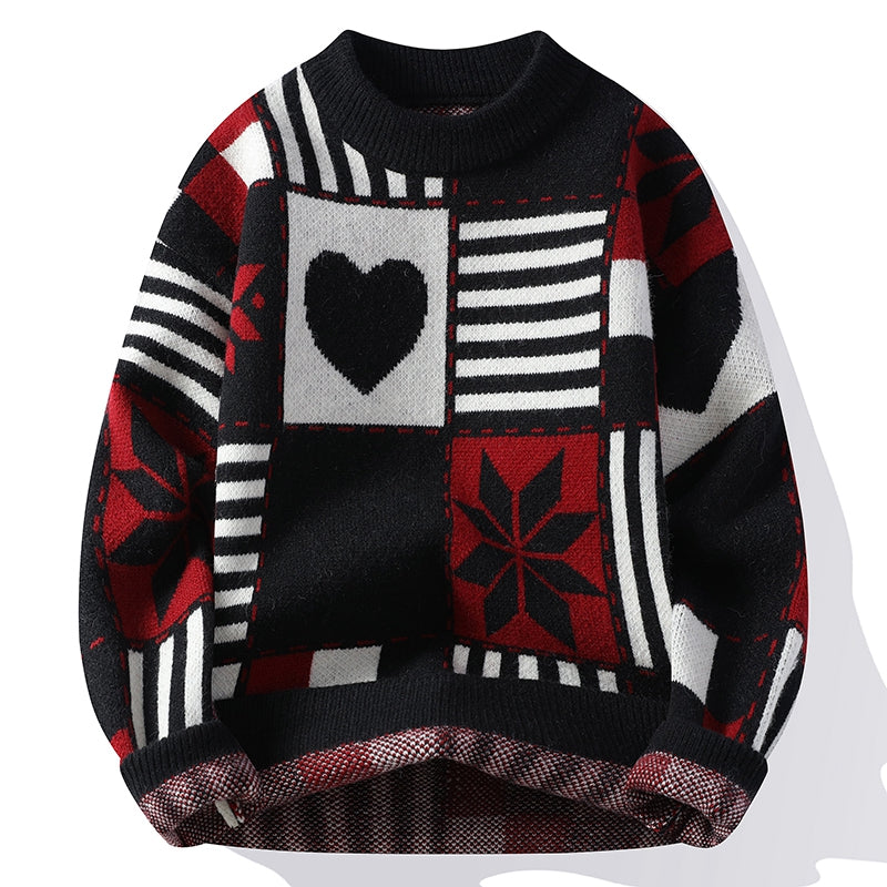 Glacial Mosaic Sweater